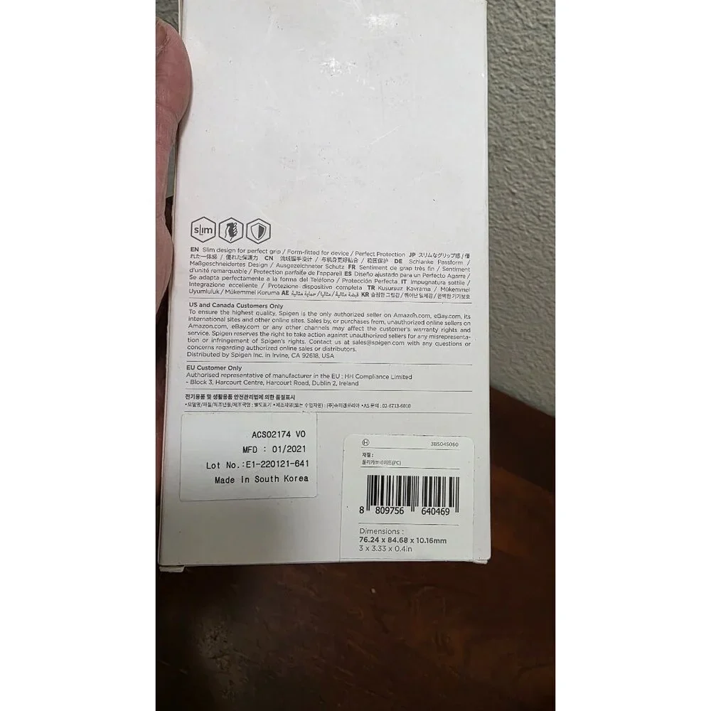 Spigen Thin Fit Case For Galaxy Z Flip 5G/Z Flip - Slim &‎ Durable Design